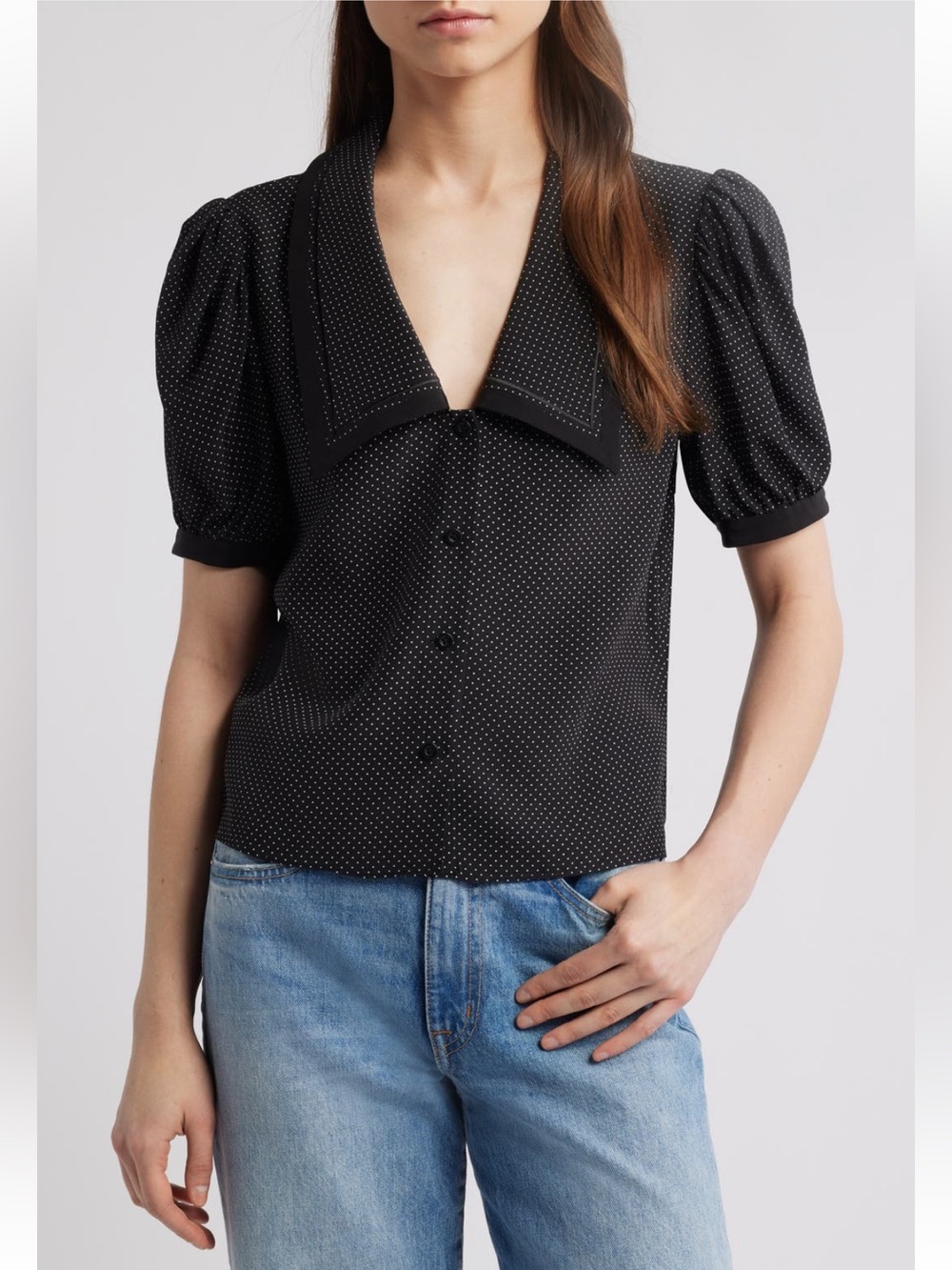 Frame silk blouse